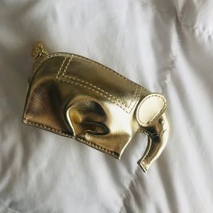 Lilly Pulitzer Elie Gold Coin Purse